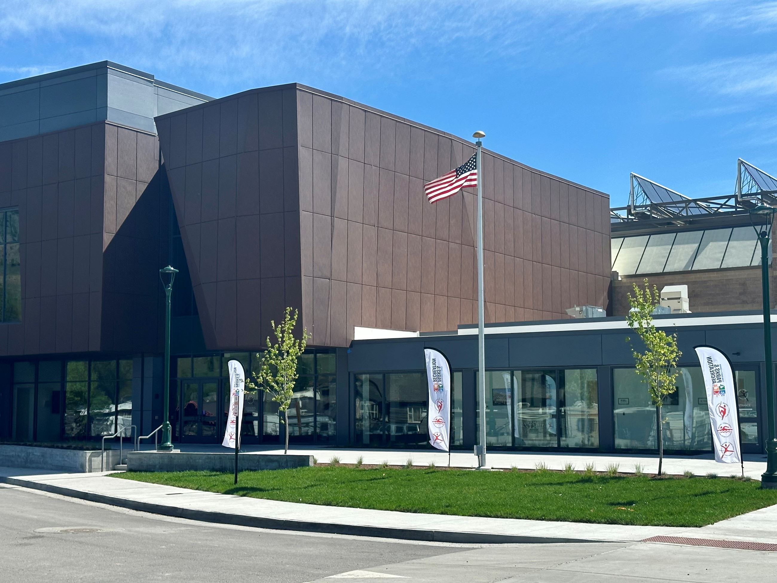 Rec Center Front Entrance