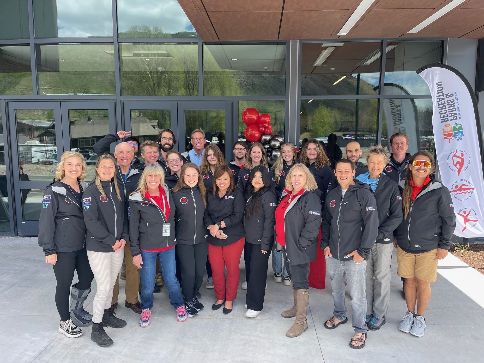 Rec Center Expansion Grand Opening Group Photo 2024