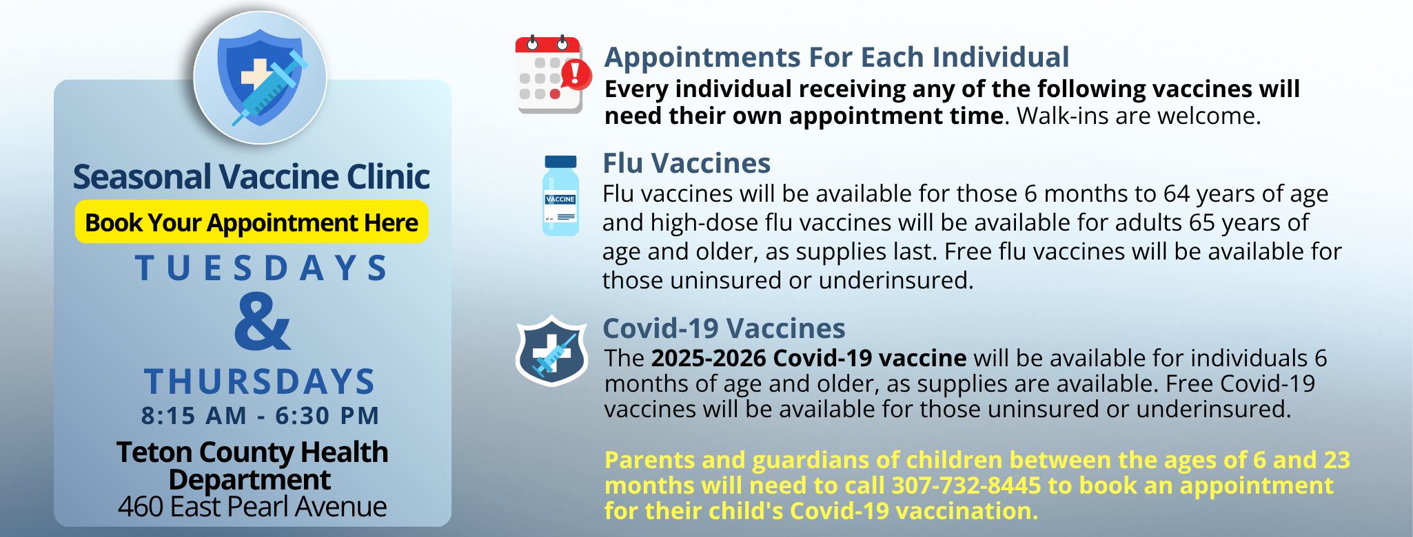 2025 Seasonal Vaccine Clinic