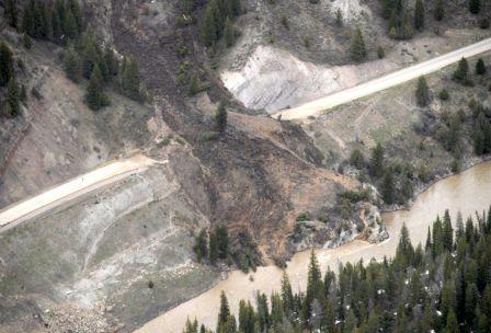 Double Draw Landslide